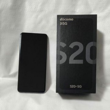 美品 docomo Galaxy S20+ 5G SC-52A コズミックグレイ