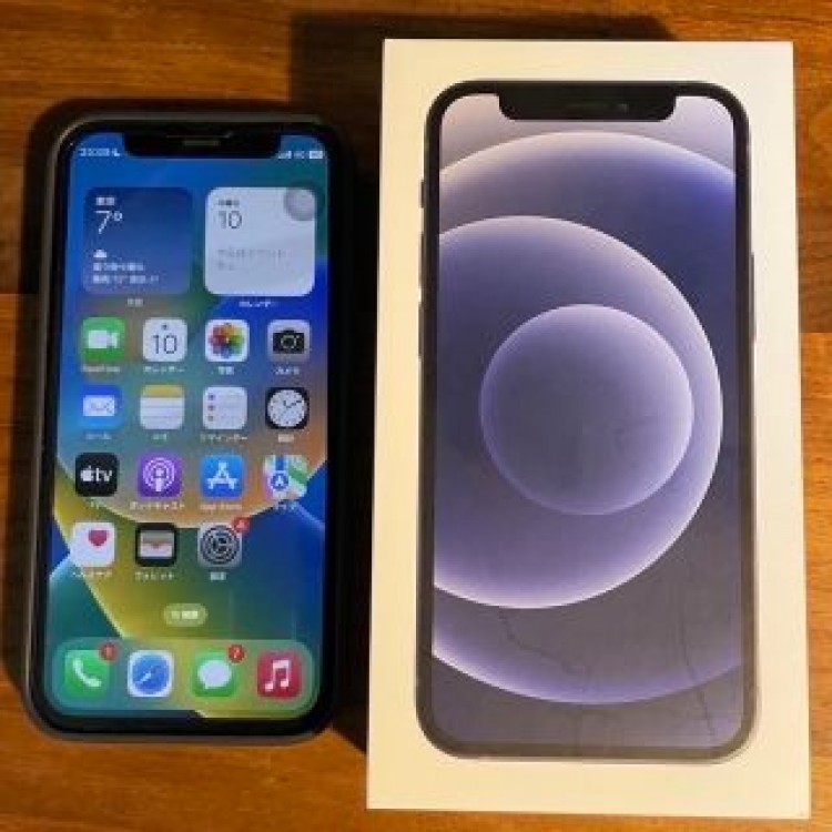 iPhone12 mini ブラック　本体