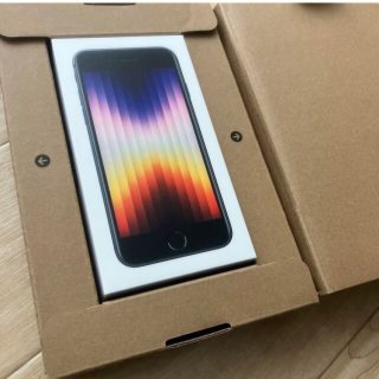 iPhone SE (第3世代) ミッドナイト 64 GB SIMフリー