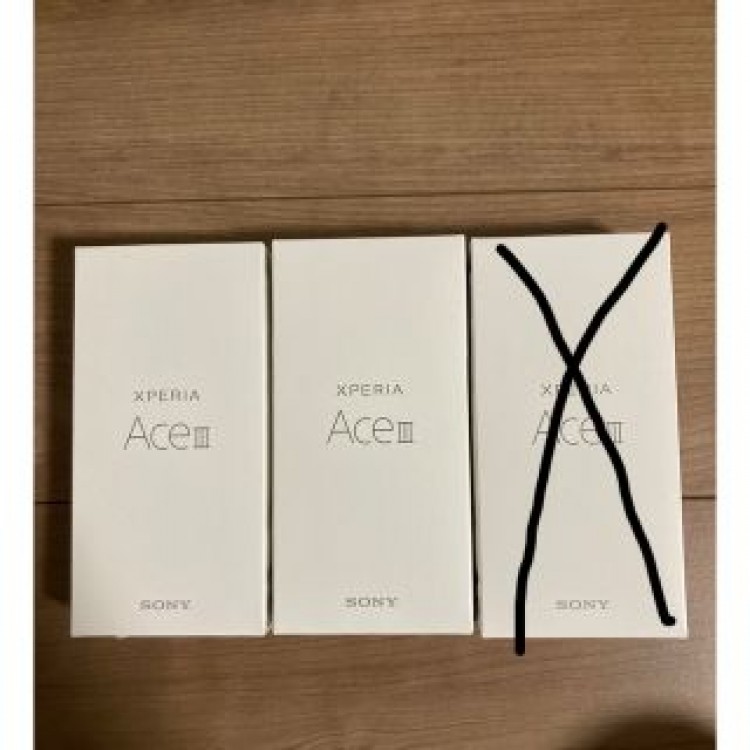 Xperia Ace III 64GB SOG08 2台！