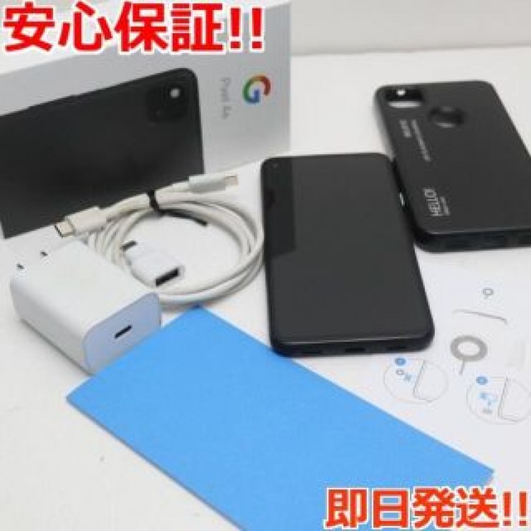 超美品 SIMフリー Google Pixel 4a ブラック