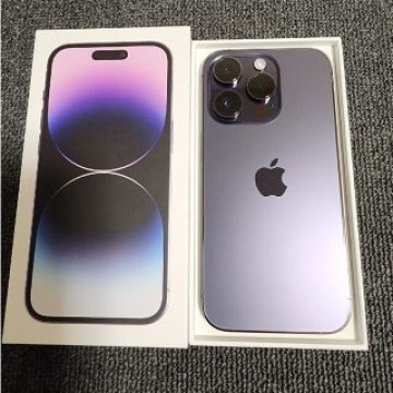 iPhone14proSIMフリー128GBディープパープル。めぐ様専用