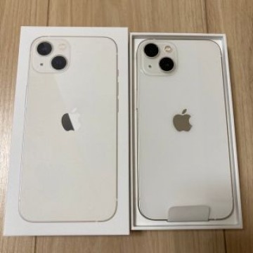 ほぼ新品　iPhone 13 スターライト 128GB SIMフリー