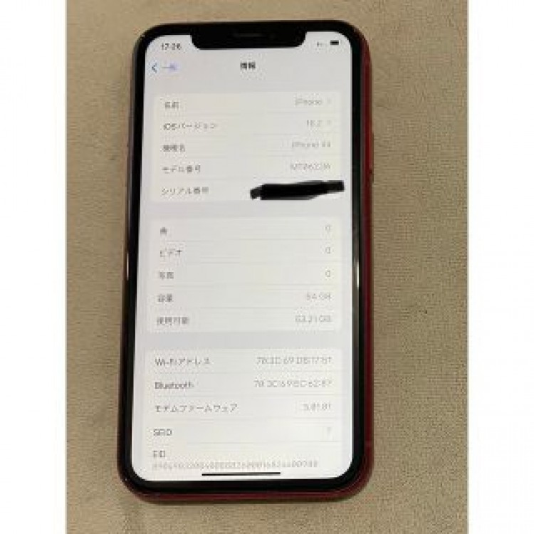 iPhone XR Red  64GB SIMフリー