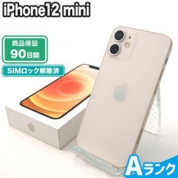 iPhone12 mini 128GB ホワイト SoftBank 中古 Aランク 本体【エコたん】