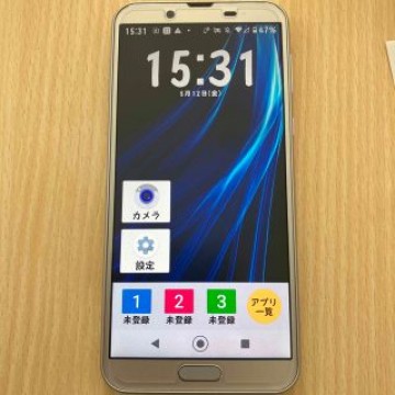 ドコモ　スマホ　SH01L 本体　AQUOS sense2