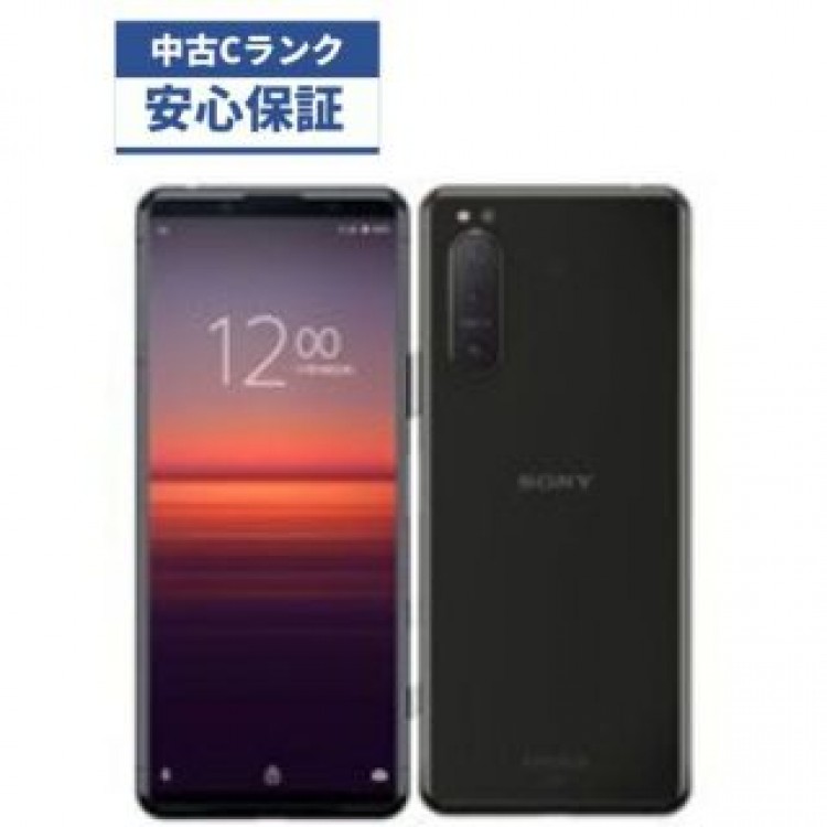 【中古品】au  Xperia 5 II  SOG02 ブラック