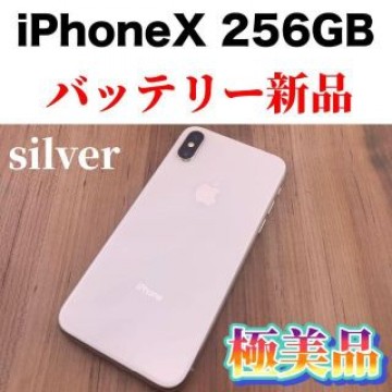 033 iPhone X Silver 256 GB SIMフリー