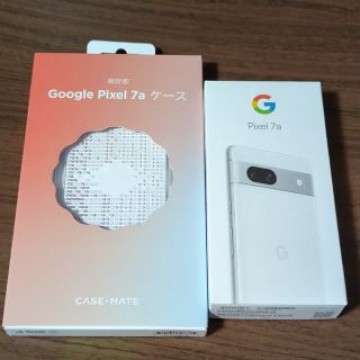 Google Pixel7a　128gb SIMフリー　限定ケース