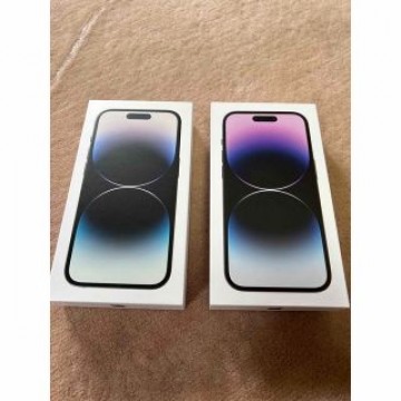 新品未開封　iPhone14 Pro 256gb ブラック　パープル
