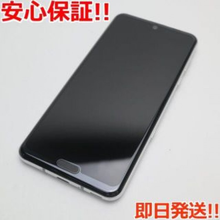 超美品 SH-04L AQUOS R3 プラチナホワイト