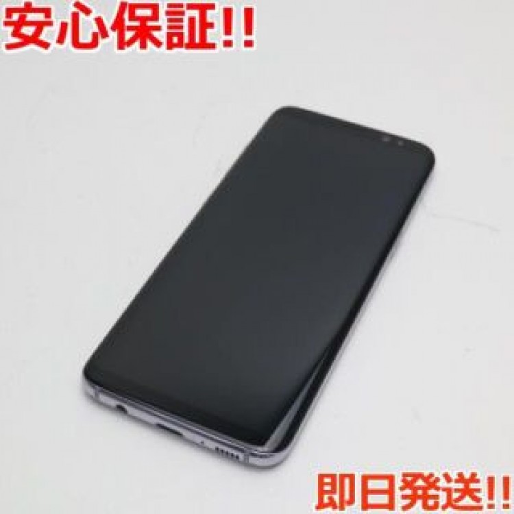 超美品 au SCV36 Galaxy S8 グレー