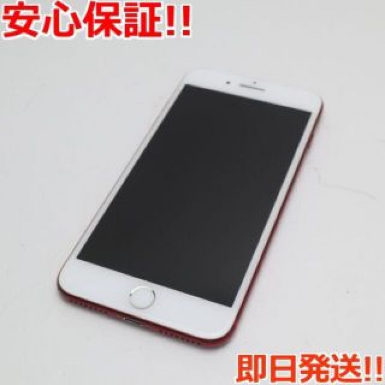 美品 SIMフリー iPhone7 PLUS 128GB レッド