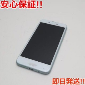 超美品 UQmobile AQUOS sense ブルー  SIMロック解除済み