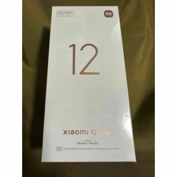 【新品未使用（未開封）】Xiaomi 12T Pro ハイエンド