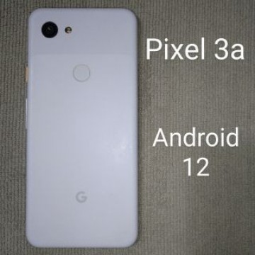 Google Pixel 3a Android12 SIMロック解除済