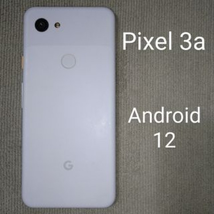 Google Pixel 3a Android12 SIMロック解除済