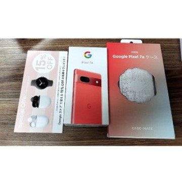 Google Pixel 7a コーラル 128GB ケース付 新品未開封