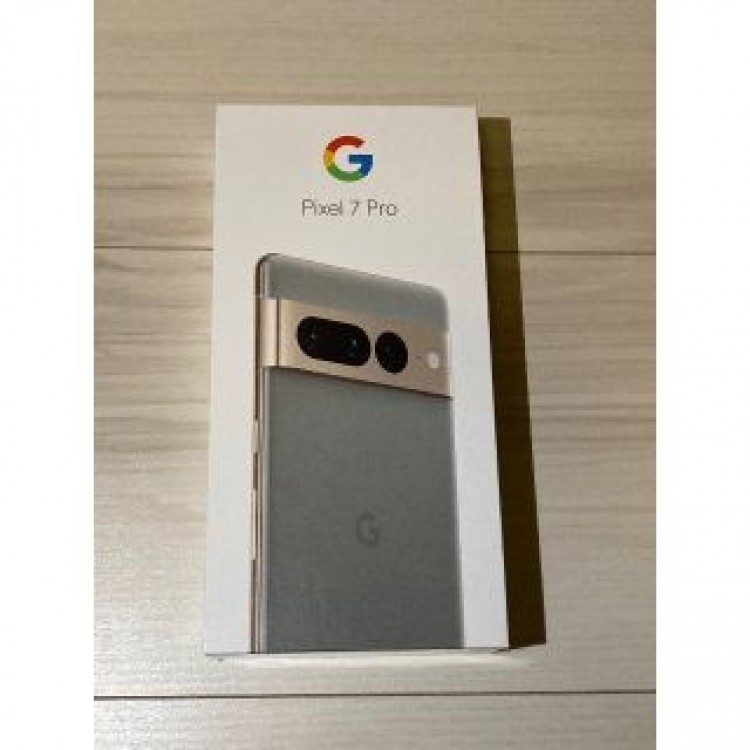 [新品]Google Pixel7 pro  128GB  ヘーゼル　シムフリー