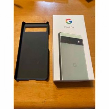 即日発送★新品同様　google pixel6a(セージ)本体＋カバー