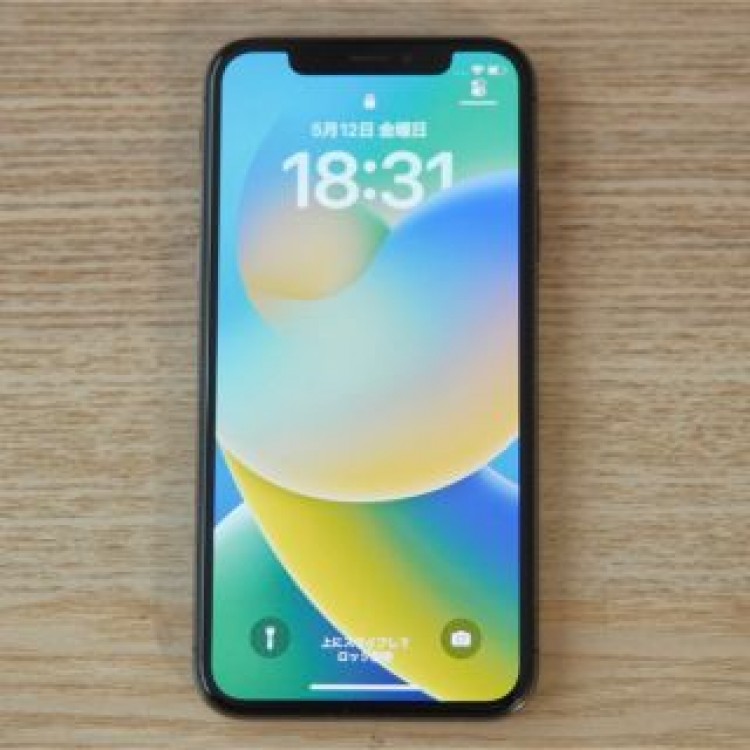 Apple iPhone X 256GB SIMフリー　スペースグレー