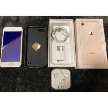 iFACEカバー付_Apple iPhone8 64GBゴールド SIMフリー