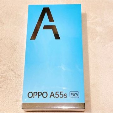 【新品】 OPPO A55s 5G 本体 ブラック　SIMフリー