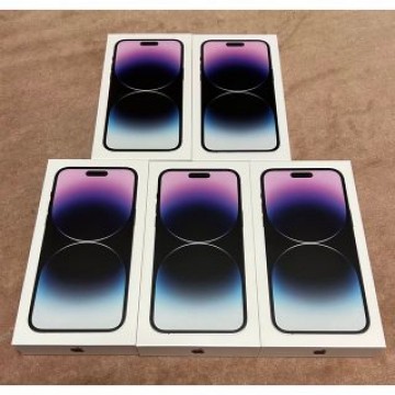 新品未開封　iPhone14 Pro  Max 256gb パープル　5台