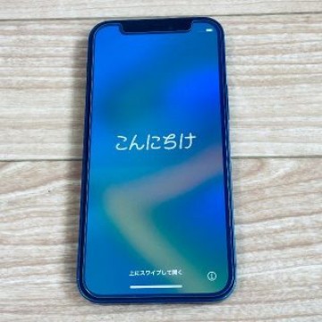 ○SIMフリー○iPhone12mini 64GBブルー・バッテリー82%