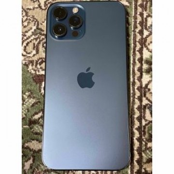iPhone12ProMax 256GB パシフィックブルー SIMロック解除品