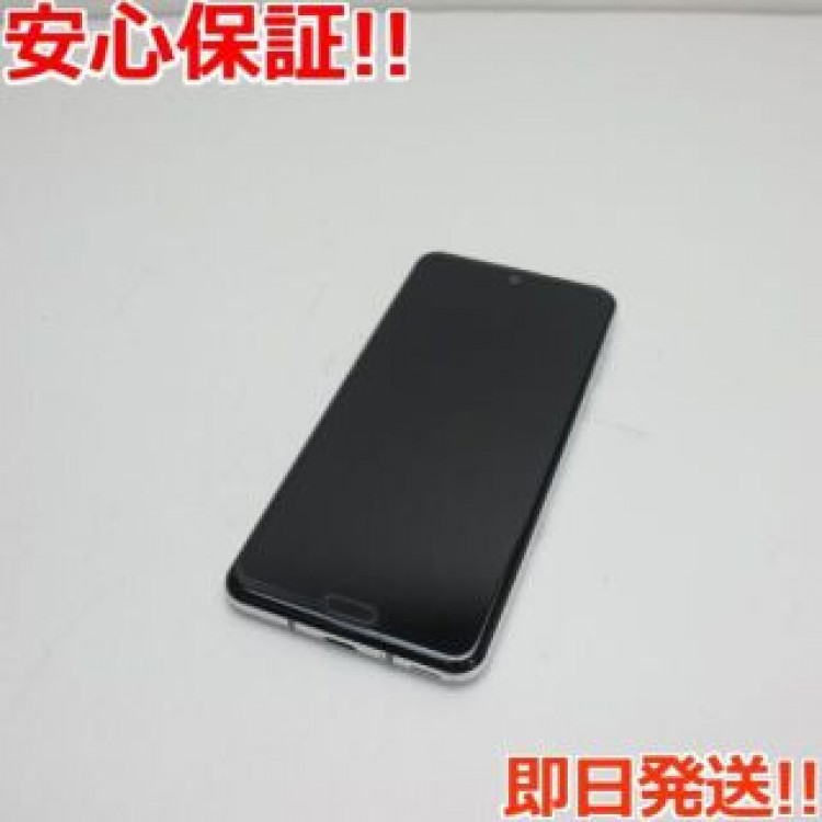 美品 SH-04L AQUOS R3 プラチナホワイト