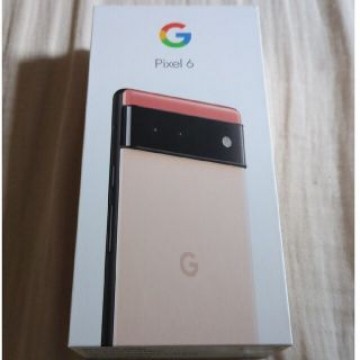 Google　Pixel6 kinda coral spigen ケース付き