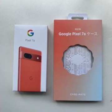 未開封 Google Pixel 7a Coral　限定ケース