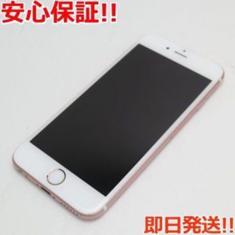 超美品 SIMフリー iPhone6S 16GB ローズゴールド
