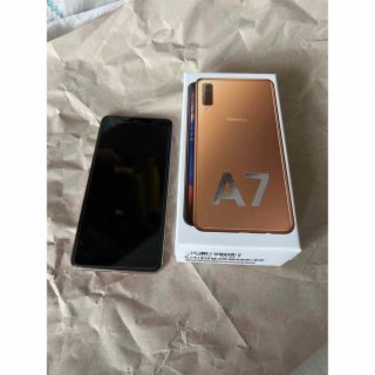 ◆動確済み◆ GALAXY A7 SIMフリー SM-A750C
