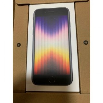 新品 iPhone   SE3 64GB ミッドナイト SIMフリー