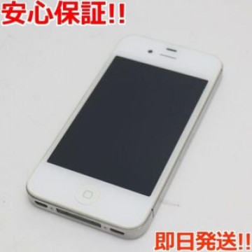 超美品 au iPhone4S 32GB ホワイト