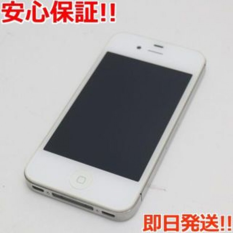 超美品 au iPhone4S 32GB ホワイト