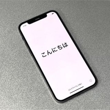 中古 iPhone12 ブラック 128GB au Simロック解除済