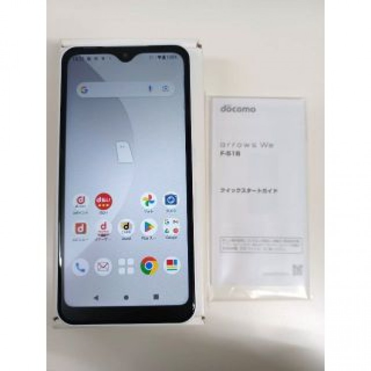 【SIMロックなし】美品 arrows We F-51B 64GB ホワイト