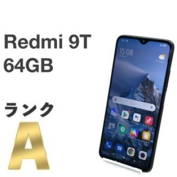 美品 Xiaomi Redmi 9T カーボングレー SIMフリー 64GB ㊻