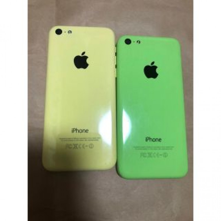 iPhone5c docomo 2台セット　本体　イエロー　グリーン