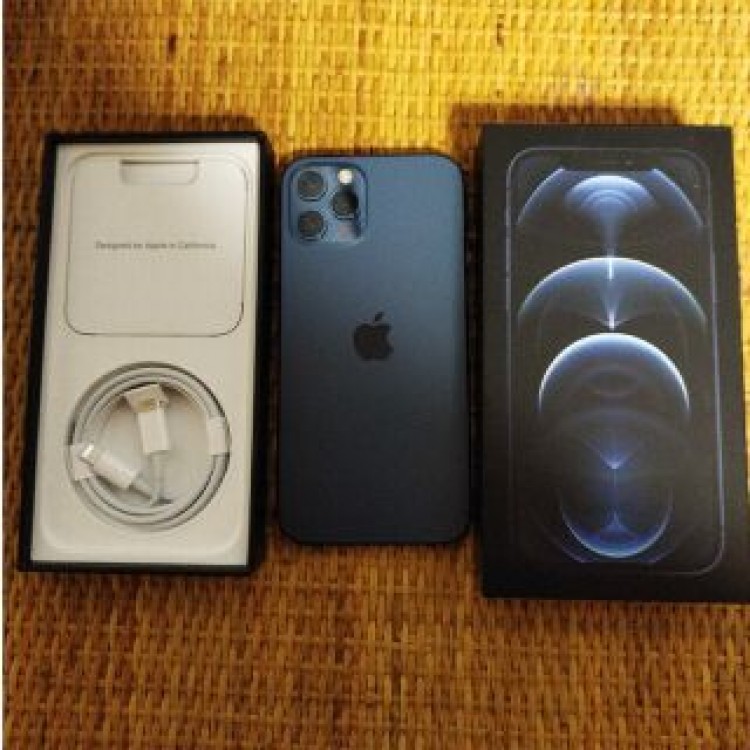 iPhone12pro 128GB パシフィックブルー SIMフリー　美品