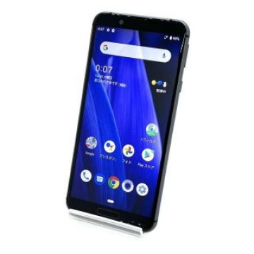 液晶美品 AQUOS sense3 SH-M12 ブラック SIMフリー ㊺