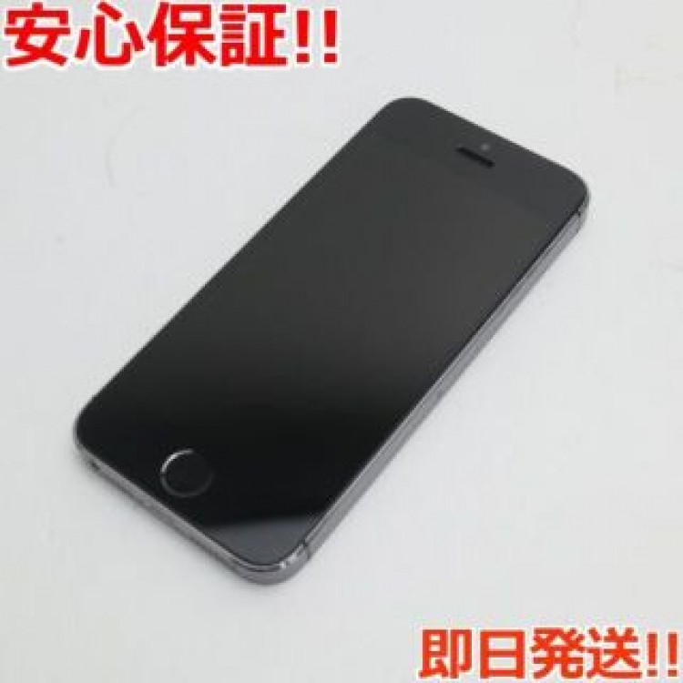 美品 DoCoMo iPhone5s 16GB グレー ブラック