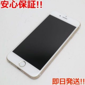 超美品 au iPhone6 16GB ゴールド 白ロム