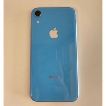 【中古美品】iPhone XR 128G Blue 本体