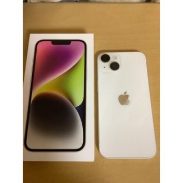 【超美品】iPhone14 128GB ホワイト