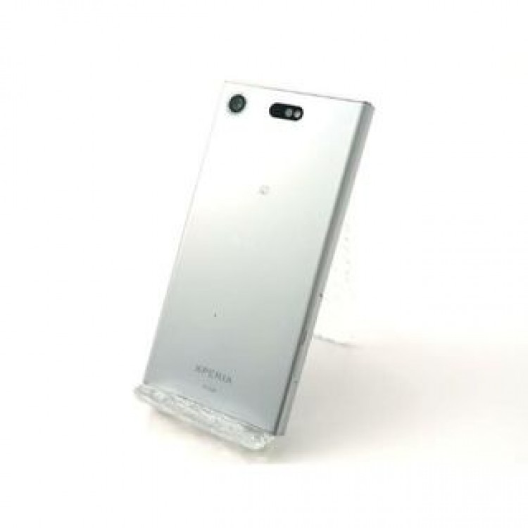 SO-02K Xperia XZ1 Compact ホワイトシルバー docomo 中古 Bランク 本体【エコたん】