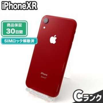 iPhoneXR 64GB プロダクトレッド au 中古 Cランク 本体【エコたん】